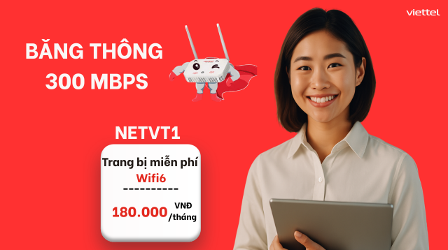gói wifi viettel 180k