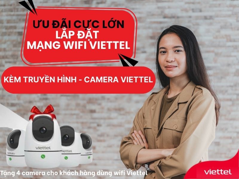Gói cước lắp đặt mạng wifi internet Viettel mới toàn quốc