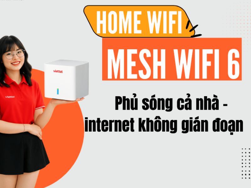 Gói Home Wifi Lắp Mạng Internet Viettel