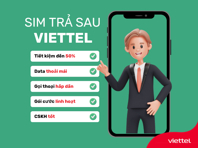 SIM TRẢ SAU VIETTEL - Tổng Đài Lắp Mạng Viettel Toàn Quốc